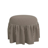 Eloise Ruffle Ottoman