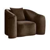 Destin Velvet Accent Chair