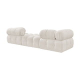 Ames Boucle 3-Piece Modular Sofa