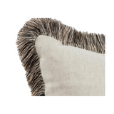 Nola Pillow - Natural + Black - Set of 2