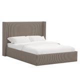 Thea 48" Wingback Platform Bed - Full