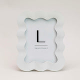 Gwenyth Wavy Frame - White