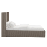 Thea 48" Wingback Platform Bed - Full