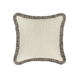 Nola Pillow - Natural + Black - Set of 2