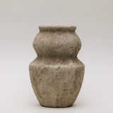 Toullon Vase - White Cement