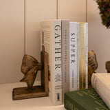 Gold Bow Bookends