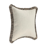 Nola Pillow - Natural + Black - Set of 2