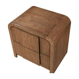 Fluted Nightstand