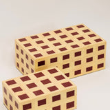 Axel Grid Patterned Box - 2 Sizes