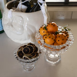 Glass Pedestal Bowl - 2 Sizes