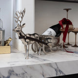 Aluminum Reindeer Bottle Holder