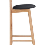 Calvin Vegan Leather Counter Stool