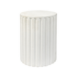 Fluted Column Side Table