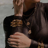 Ember Studded Bracelet - Gold