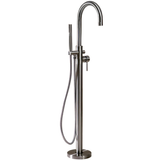 Concord Arched Freestanding Tub Faucet with Hand Shower