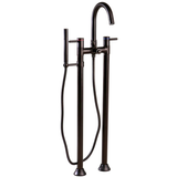 Concord 3-Handle Freestanding Tub Faucet with Hand Shower