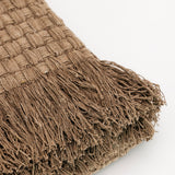 Roberts Cotton Throw - Brown