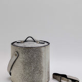 Hide Leather Insulated Ice Bucket