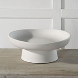 Malabo Ceramic Footed Bowl