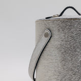 Hide Leather Insulated Ice Bucket