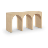 June Oak Console Table