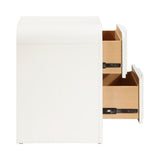 Fluted Nightstand