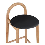 Calvin Vegan Leather Counter Stool