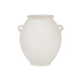 White Ceramic Stoneware Vase