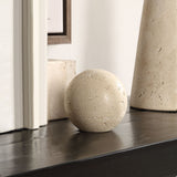 Cereza Travertine Ball