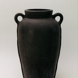 Villa Terracotta Vase - Natural Black