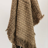 Roberts Cotton Throw - Brown