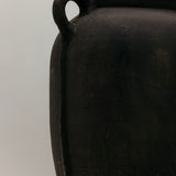 Villa Terracotta Vase - Natural Black