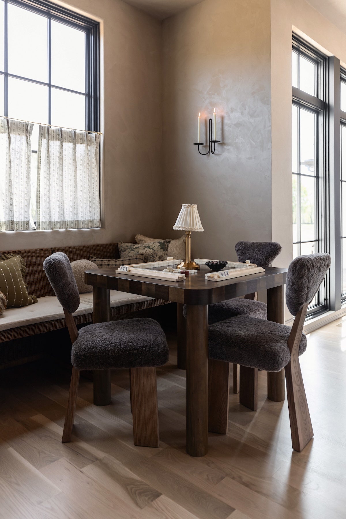 Oscar Checkered Dining Table