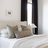 Athara Velvet Queen Bed