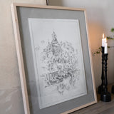Hillside Sketch Wall Art