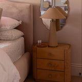 Abigail 3-Drawer Nightstand