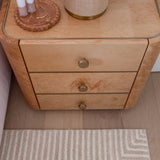 Abigail 3-Drawer Nightstand