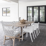 Lattis Outdoor Wing Chair
