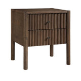 Kivo Solid Wood Nightstand