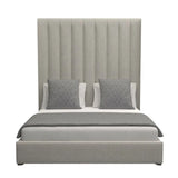 Moyra 87" Vertical Channel Tufted Bed