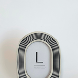 Russo Oval Etched Frame - 2 Sizes