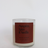 Pumpkin Spice and Vanilla Candle