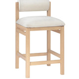Roundhill Linen Textured Counter Stool