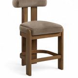 Arienzo Velvet Counter Stool  - Set of 2