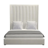 Moyra 87" Vertical Channel Tufted Bed