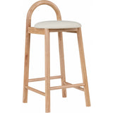 Calvin Vegan Leather Counter Stool