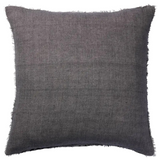 Moonlit Pillow - Smoke Grey - 24"x24"