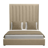 Moyra 87" Vertical Channel Tufted Bed
