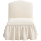 Ashburn Ruffle Slipper Chair