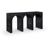 June Oak Console Table